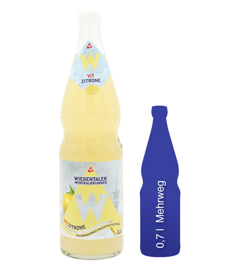 Wiesentaler Mineralbrunnen GmbH - Produkte - VitZitrone
